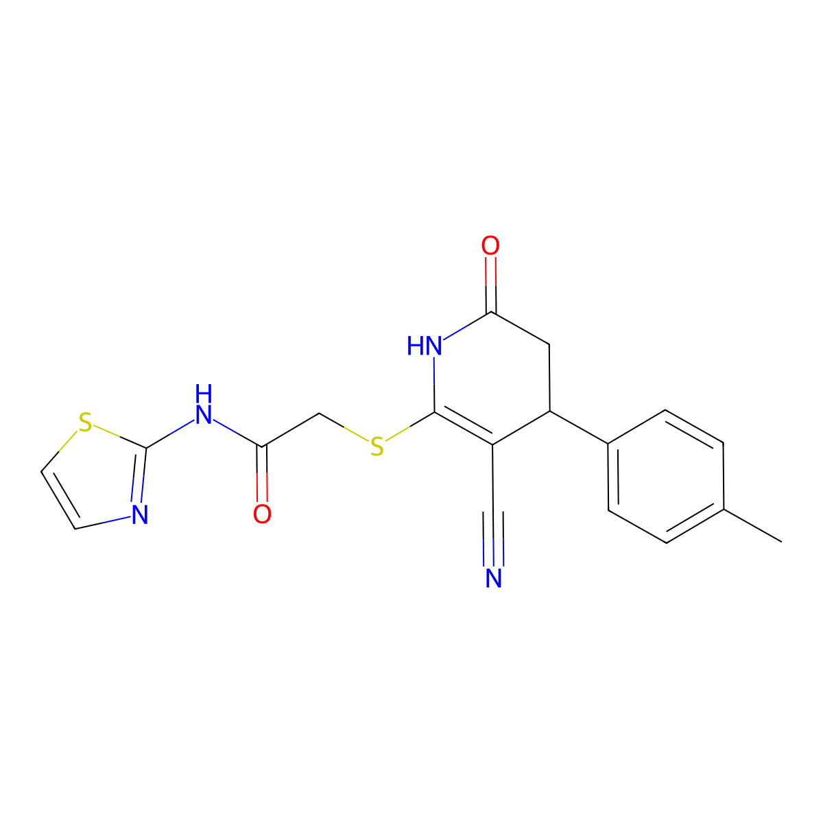 Necrostatin-34 molecular structure, CAS 375835-43-1
