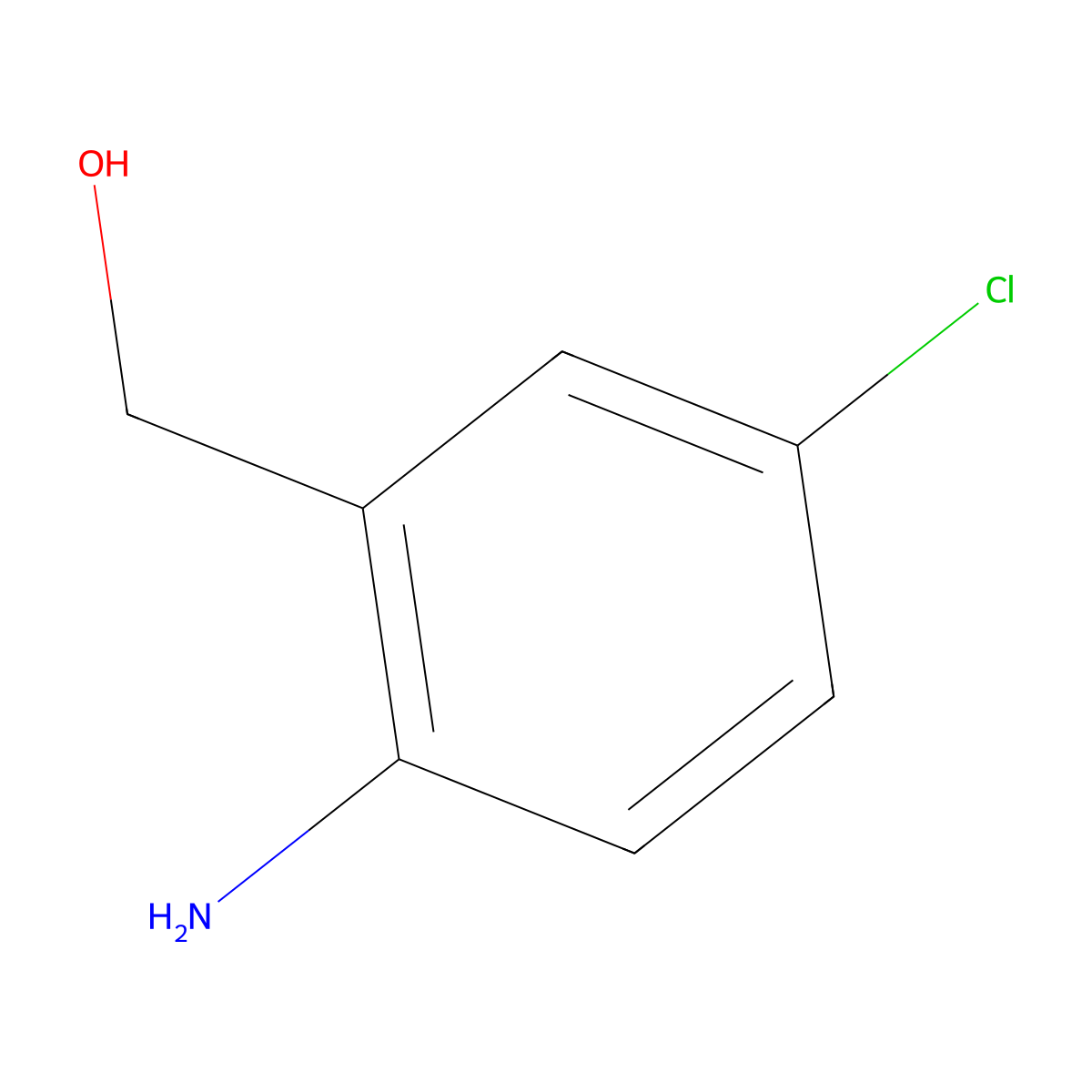 2-Amino-5-chlorobenzyl alcohol molecular structure, CAS 37585-25-4