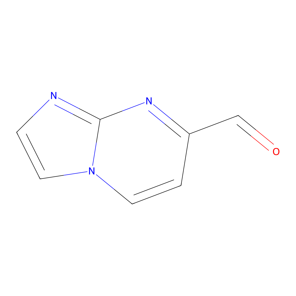 Imidazo[1,2-A]pyrimidine-7-carbaldehyde molecular structure, CAS 375857-80-0