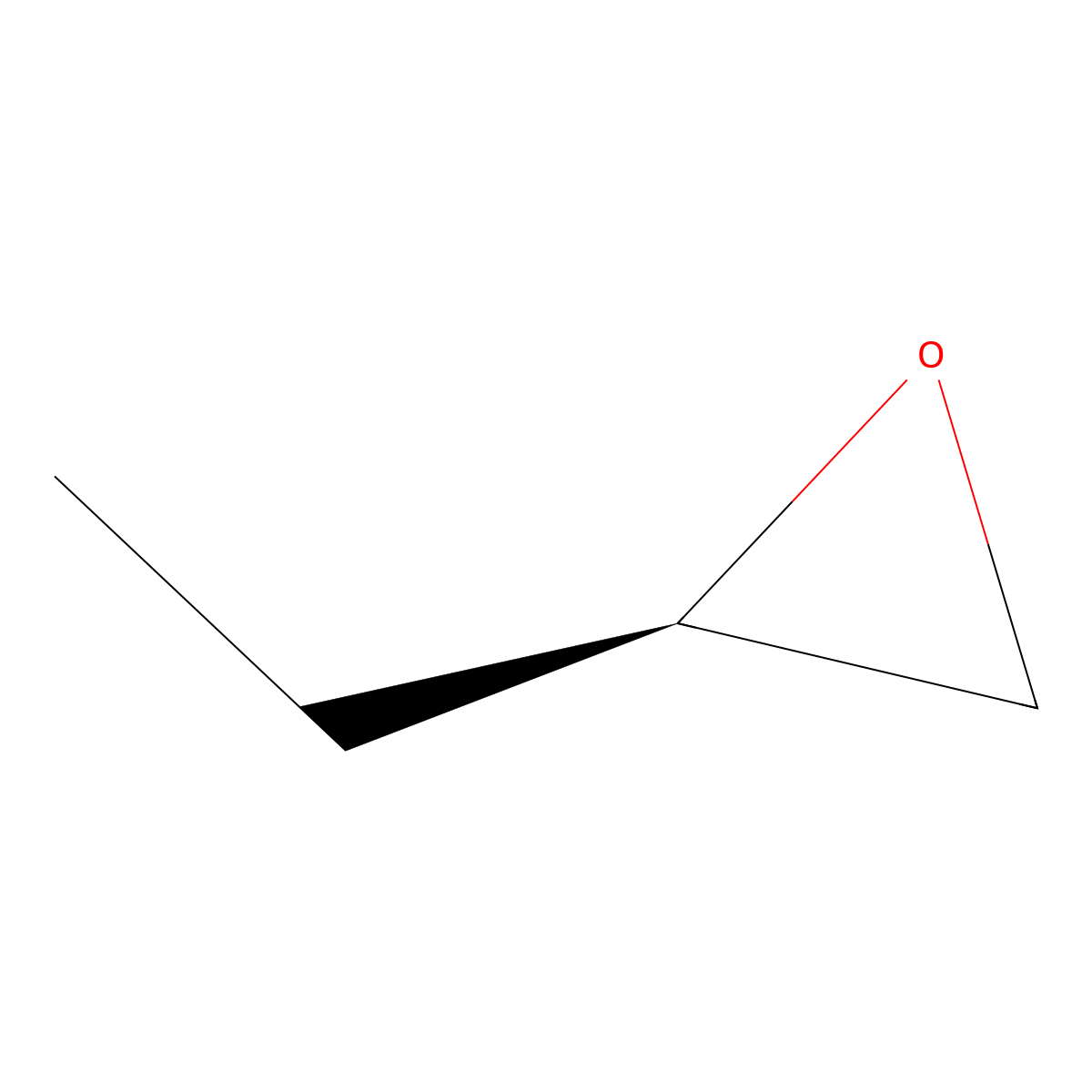 (2R)-2-Ethyloxirane molecular structure, CAS 3760-95-0