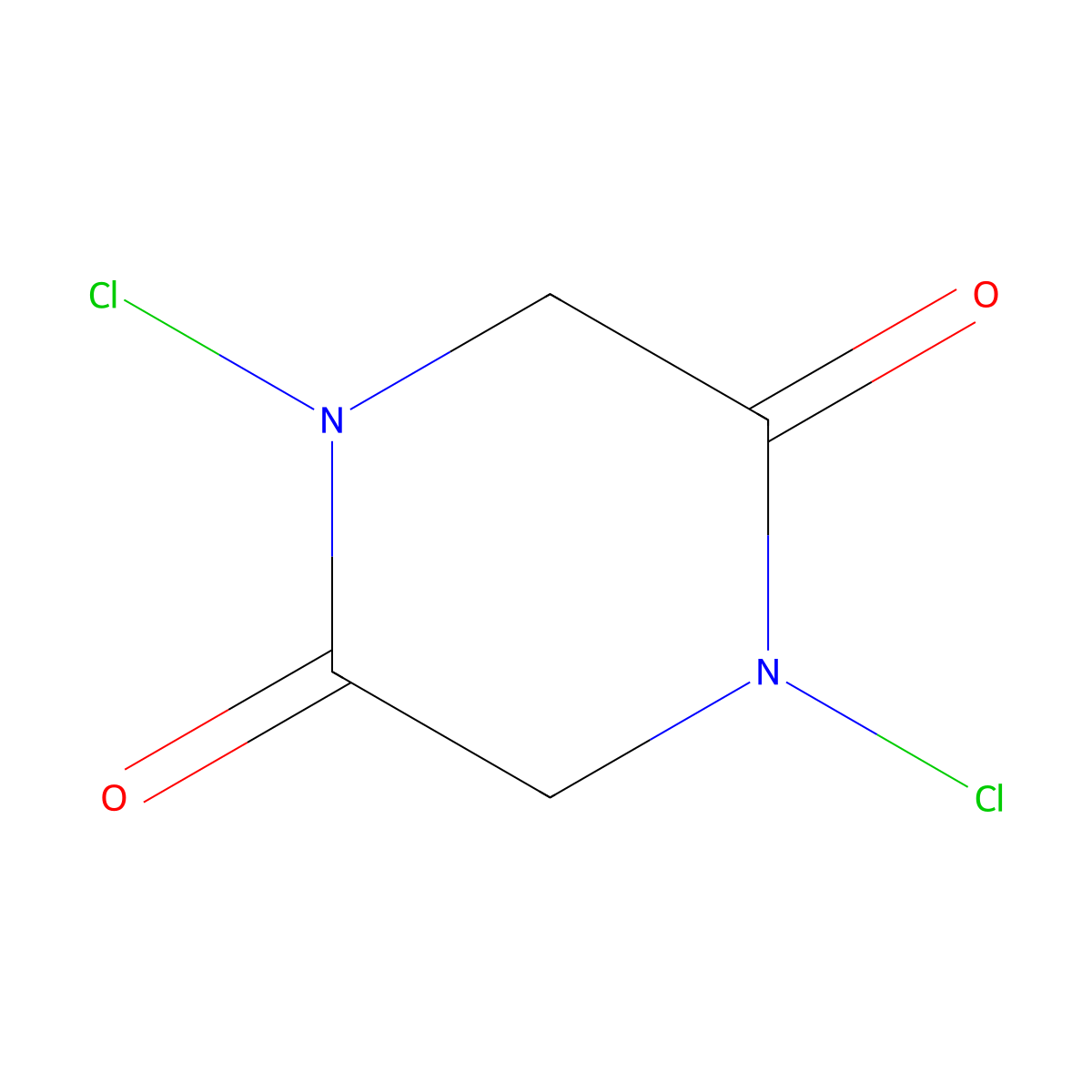 1,4-Dichloropiperazine-2,5-dione molecular structure, CAS 37636-52-5