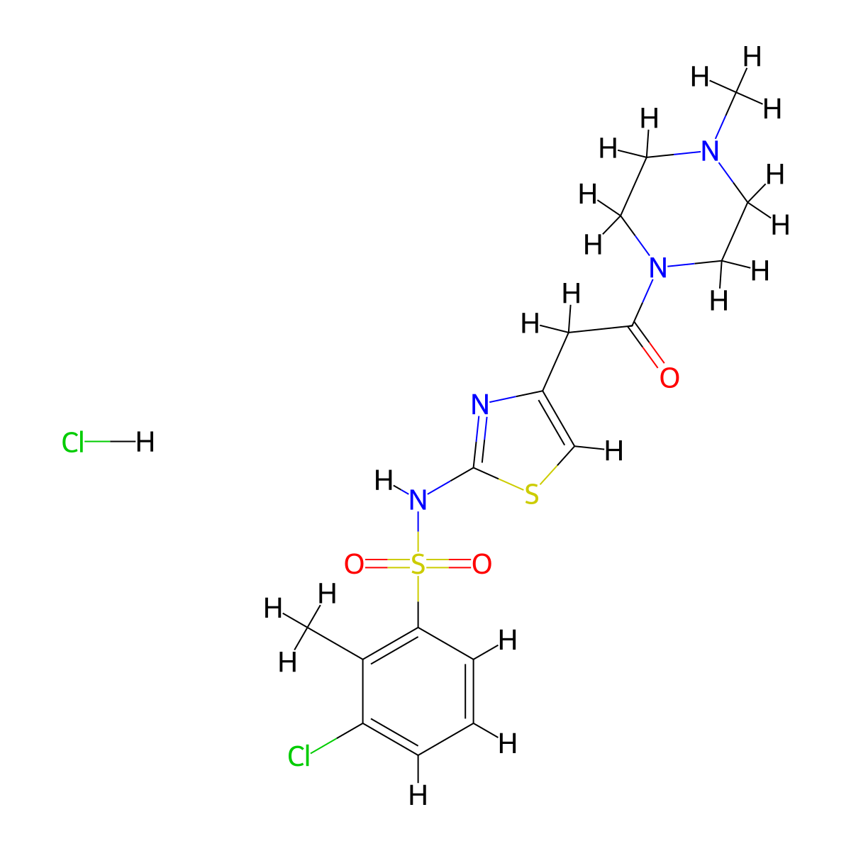 BVT 2733 hydrochloride molecular structure, CAS 376641-65-5