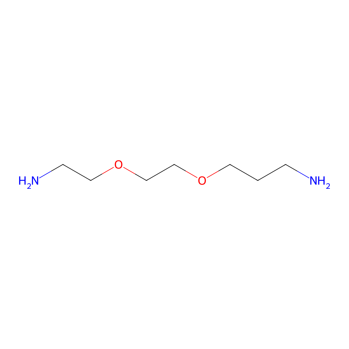 3-[2-(2-Aminoethoxy)ethoxy]propan-1-amine molecular structure, CAS 376649-07-9
