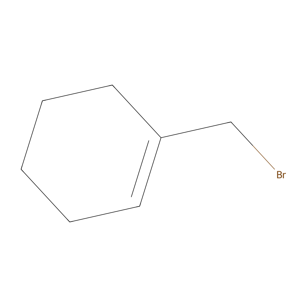 1-(Bromomethyl)cyclohexene molecular structure, CAS 37677-17-1