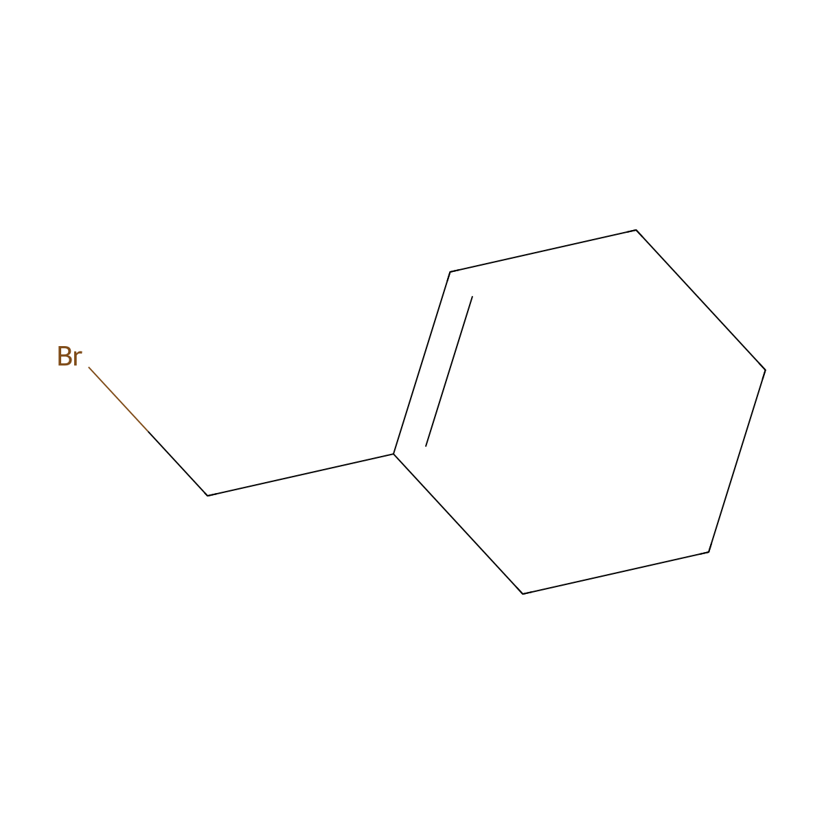 1-(Bromomethyl)cyclohexene molecular structure, CAS 37677-17-1