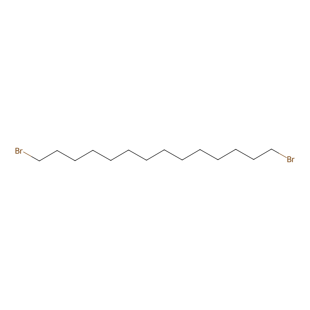 1,14-Dibromotetradecane molecular structure, CAS 37688-96-3
