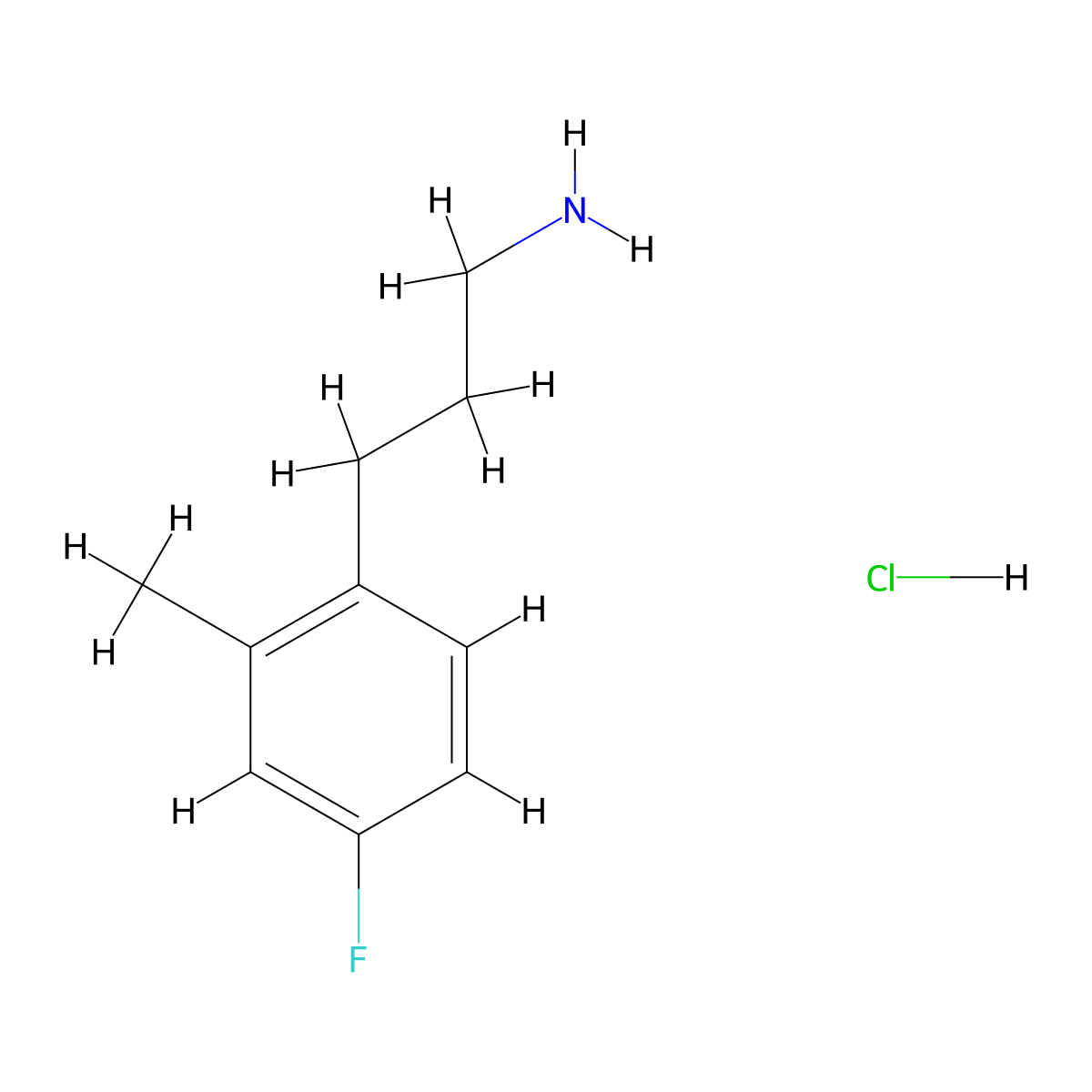 3-(4-Fluoro-2-methylphenyl)propan-1-amine hydrochloride molecular structure, CAS 377084-03-2