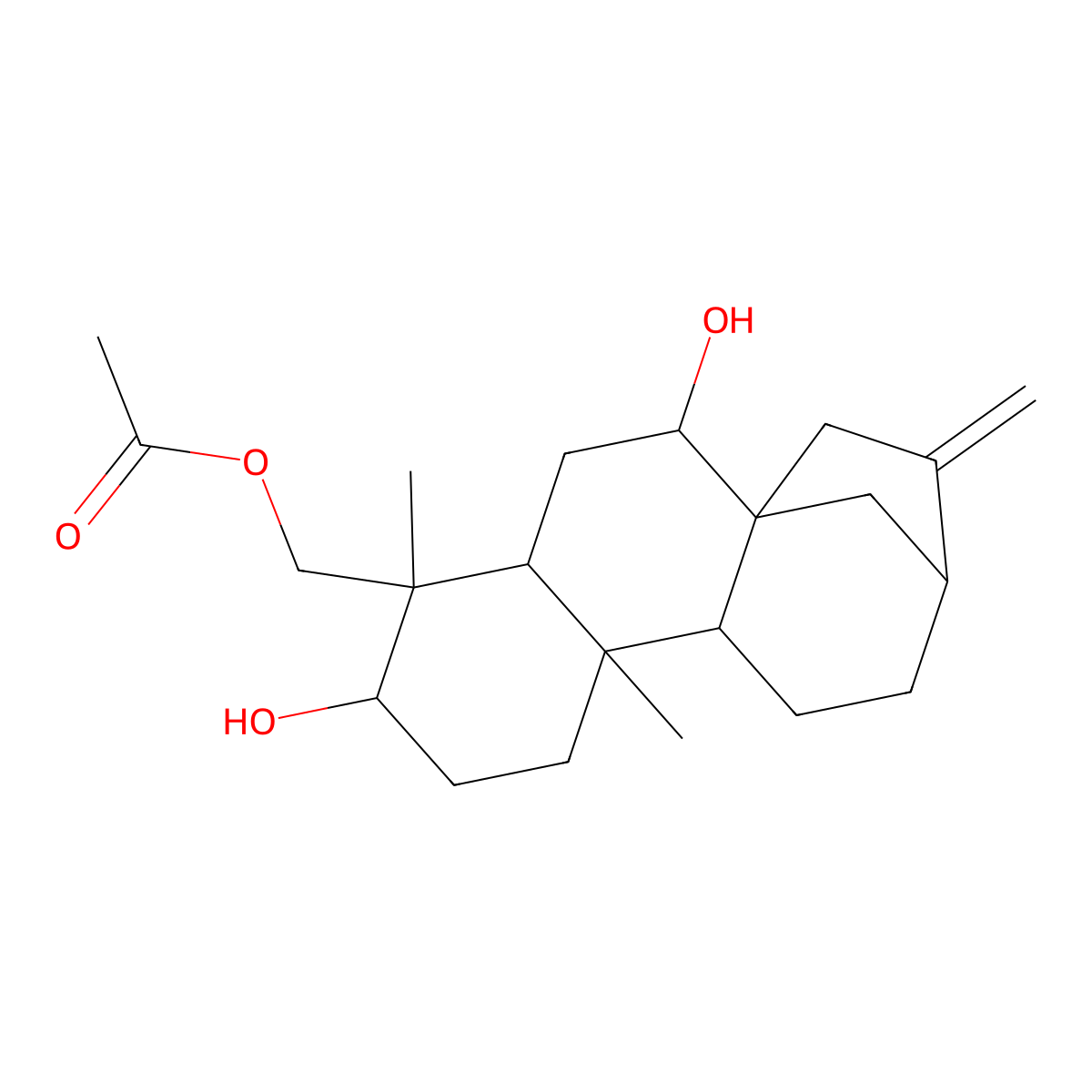 Linearol molecular structure, CAS 37720-82-4