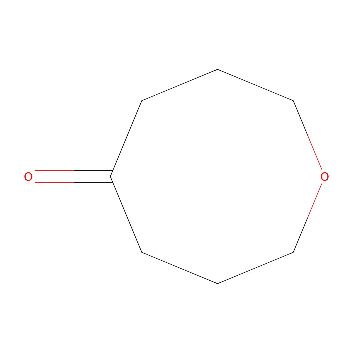 Oxocan-5-one molecular structure, CAS 37727-93-8