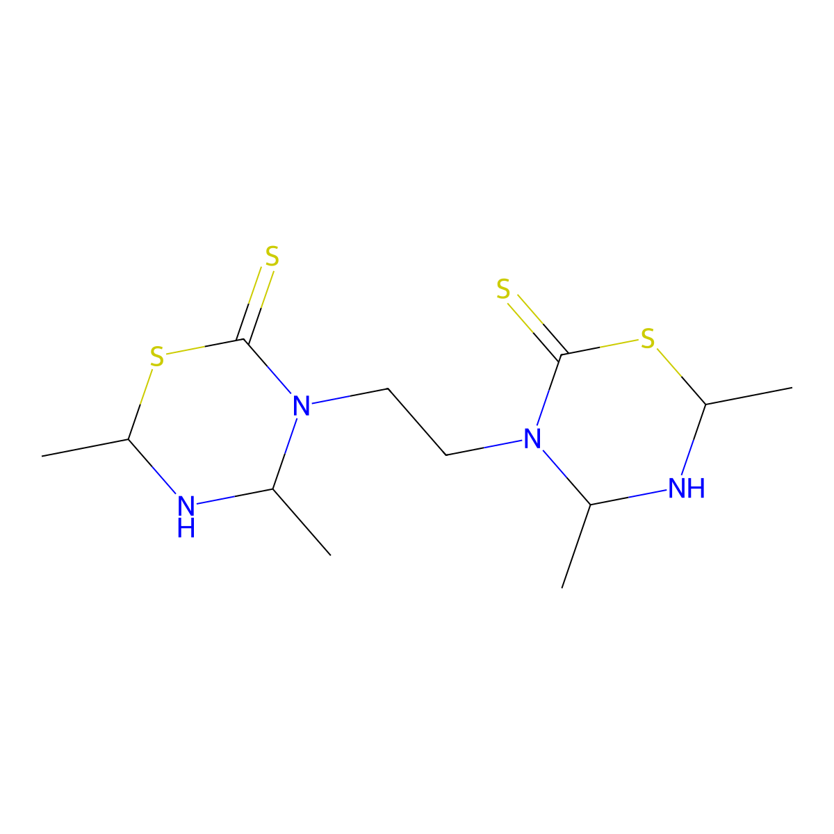 Milneb molecular structure, CAS 3773-49-7