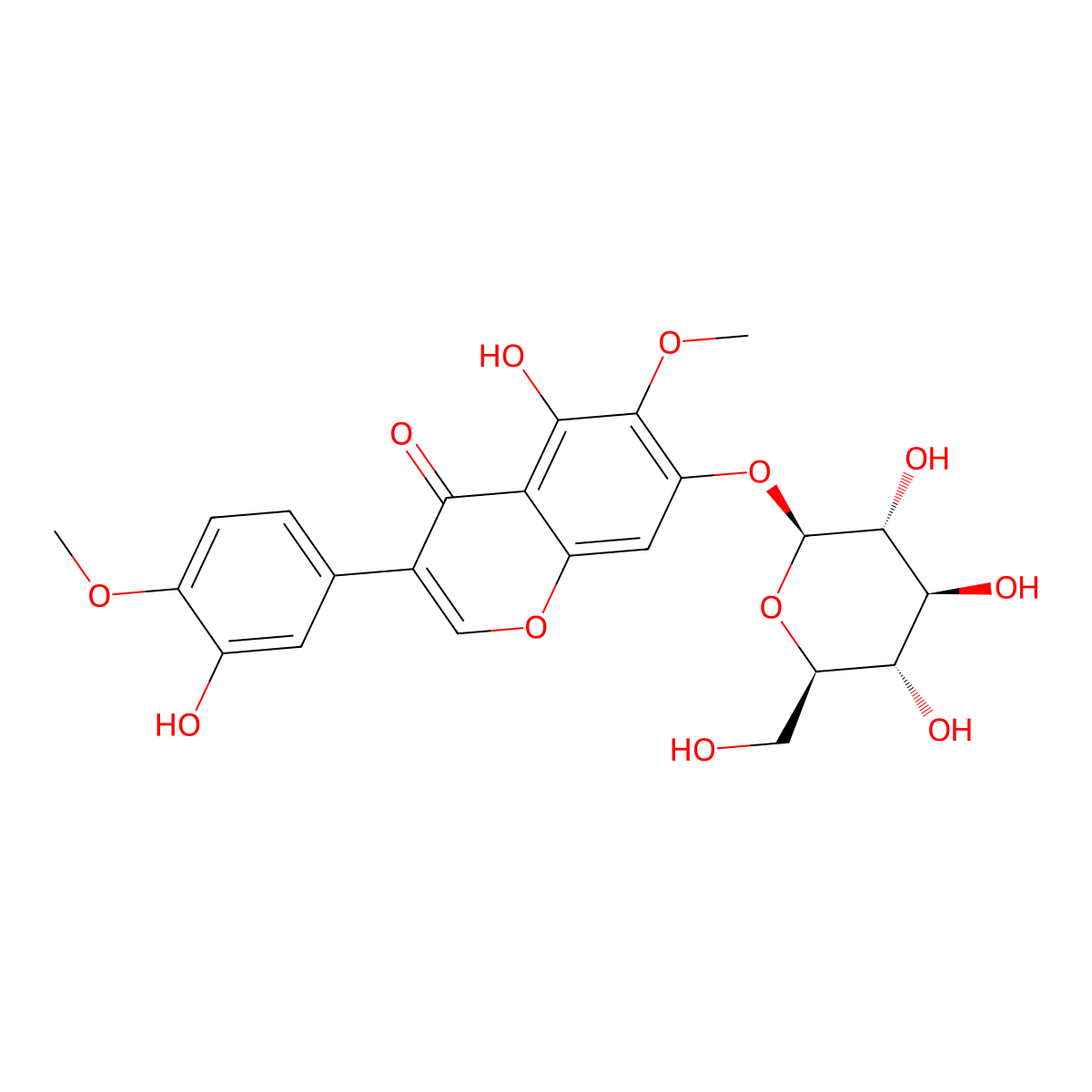 Iristectorin A molecular structure, CAS 37744-61-9