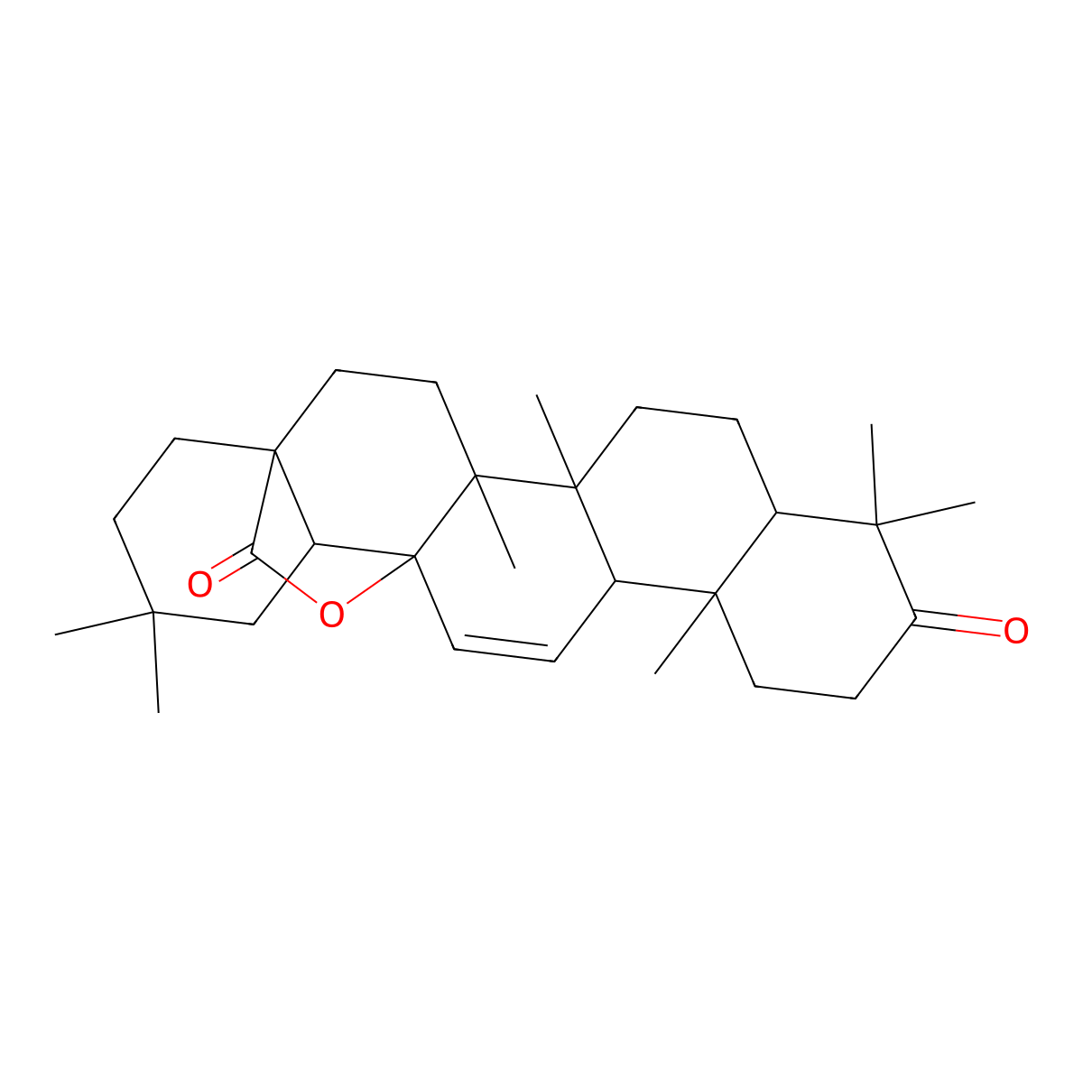 Melliferone molecular structure, CAS 377724-68-0