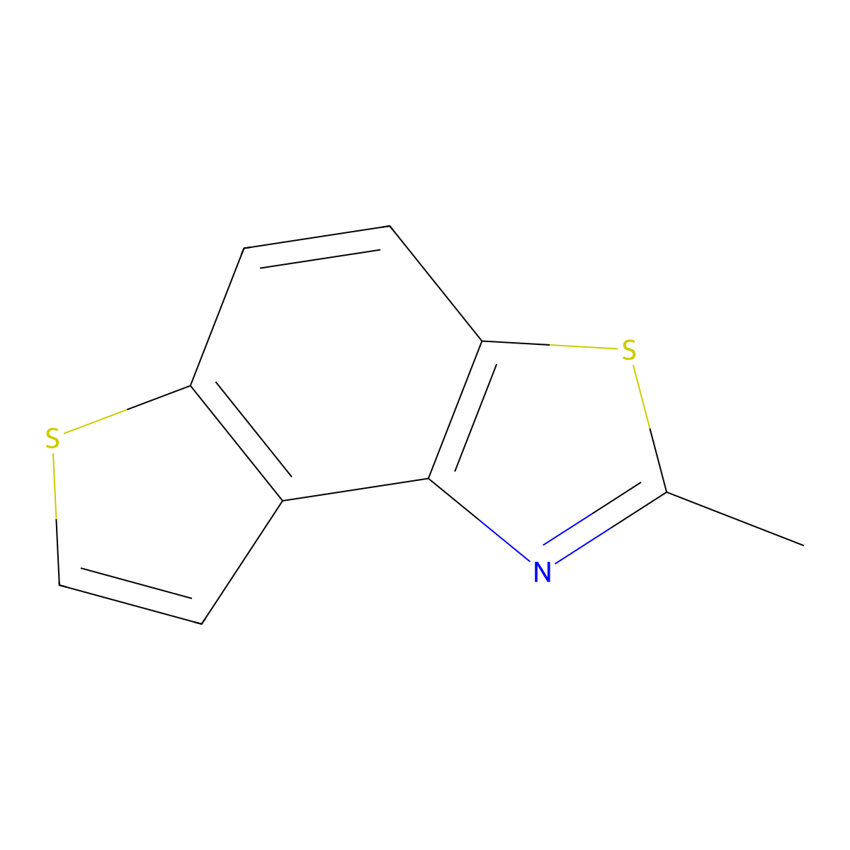 2-Methylthieno[3,2-e][1,3]benzothiazole molecular structure, CAS 37780-73-7