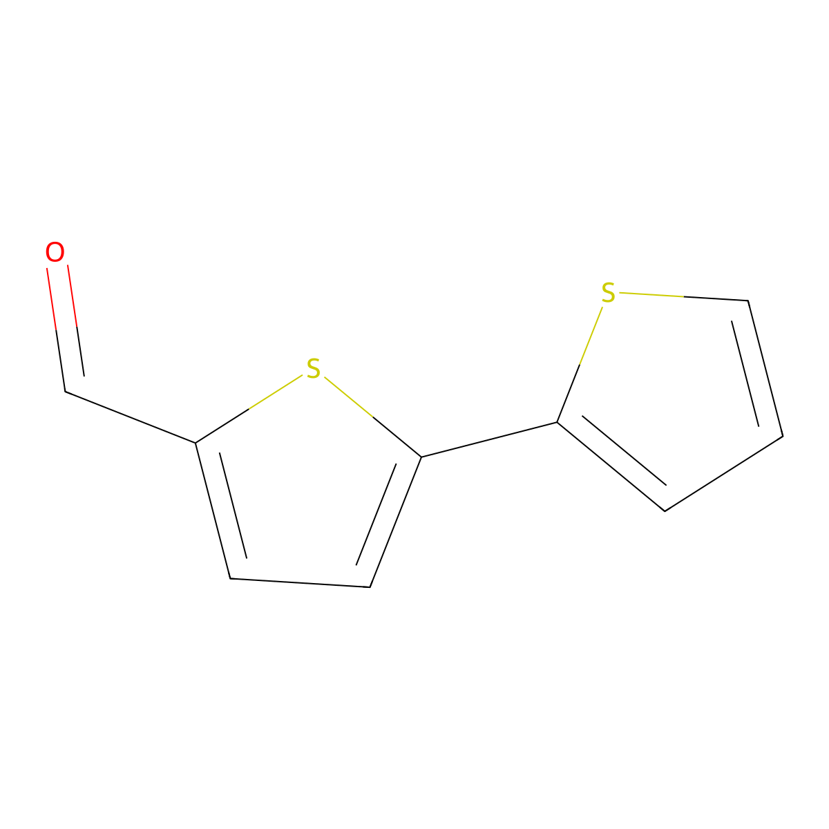 [2,2'-Bithiophene]-5-carboxaldehyde molecular structure, CAS 3779-27-9