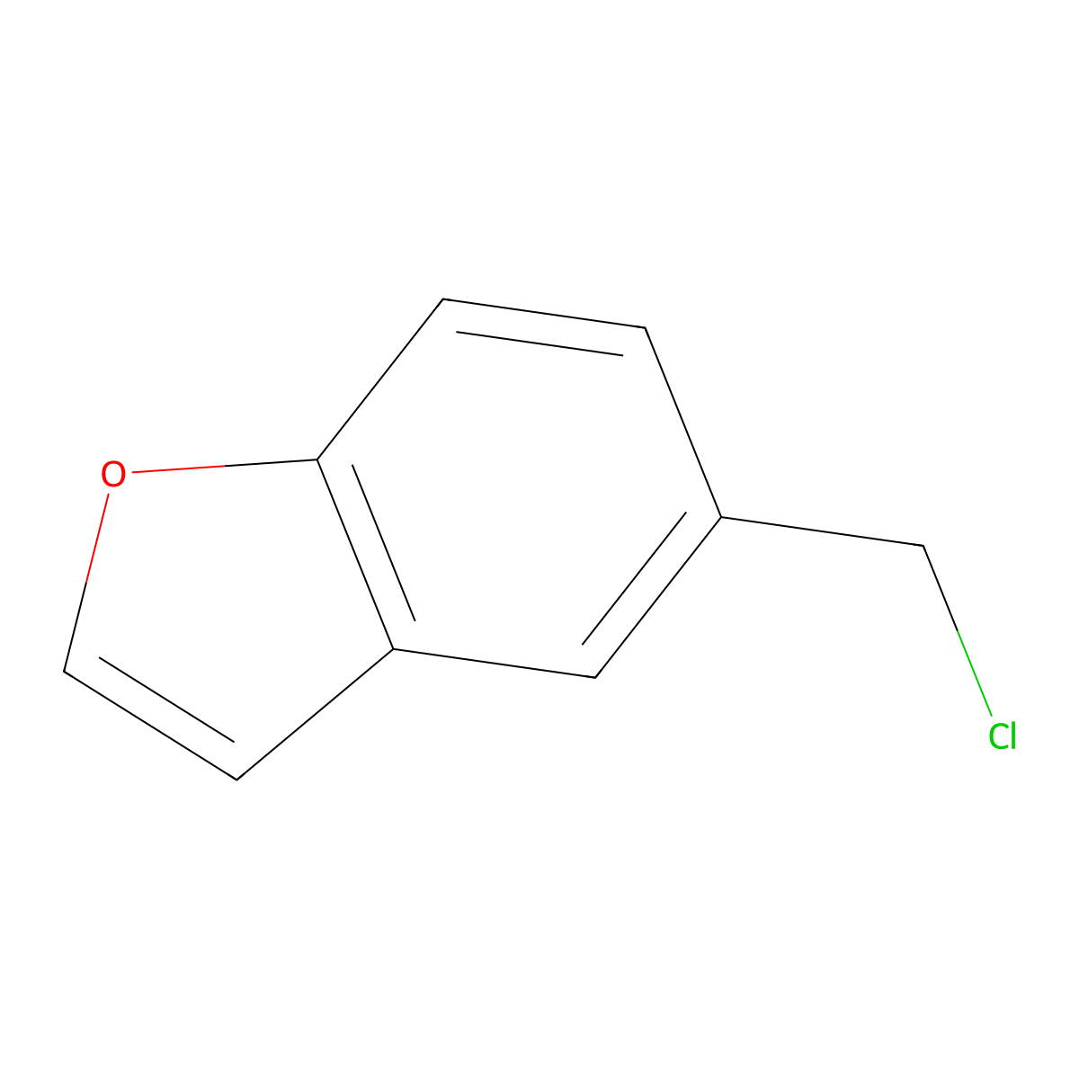5-(Chloromethyl)-1-benzofuran molecular structure, CAS 37798-07-5