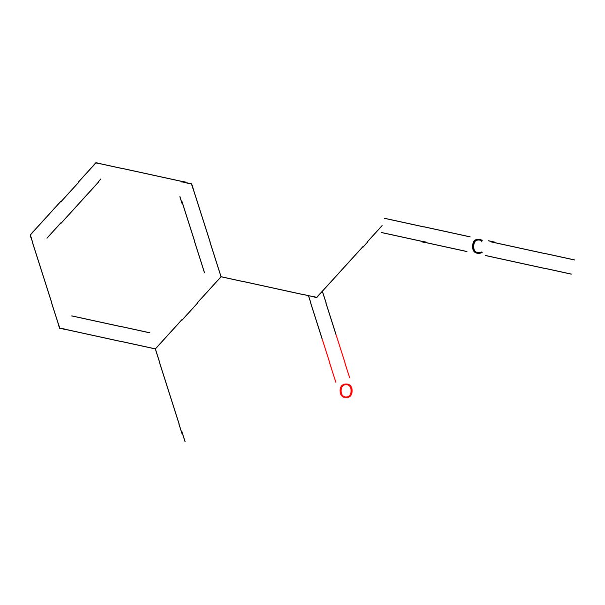 1-(2-Methylphenyl)-2,3-butadien-1-one molecular structure, CAS 378186-94-8
