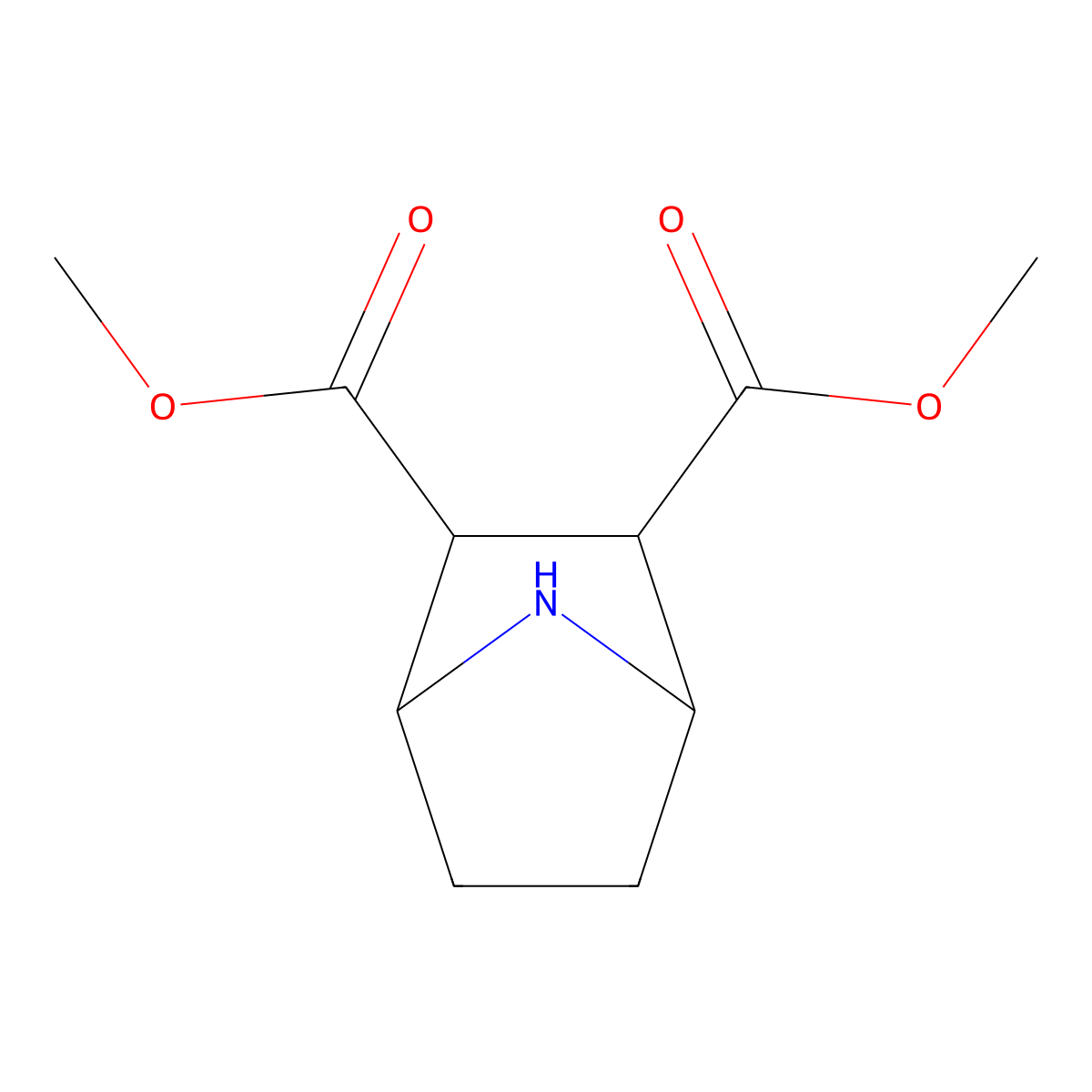 2,3-Dimethyl (1R,2R,3S,4S)-7-azabicyclo[2.2.1]heptane-2,3-dicarboxylate molecular structure, CAS 378245-84-2