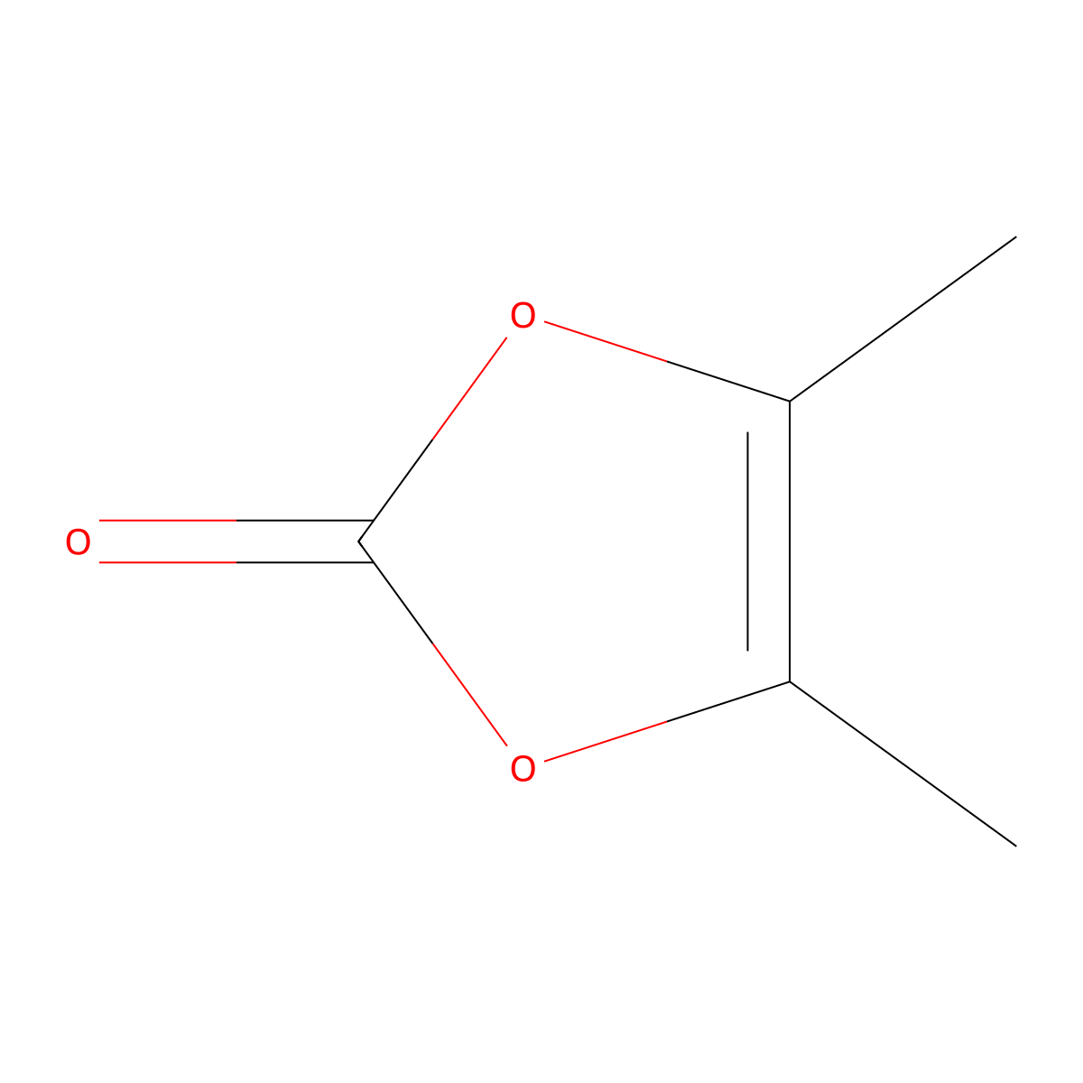 4,5-Dimethyl-1,3-dioxol-2-one molecular structure, CAS 37830-90-3