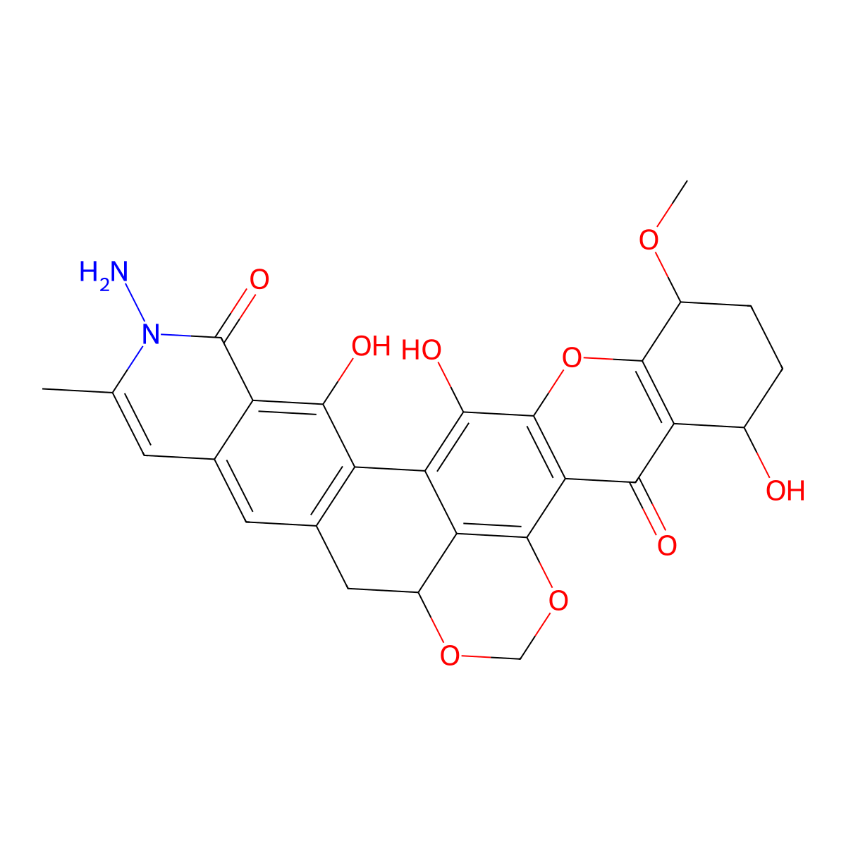 Albofungin molecular structure, CAS 37895-35-5