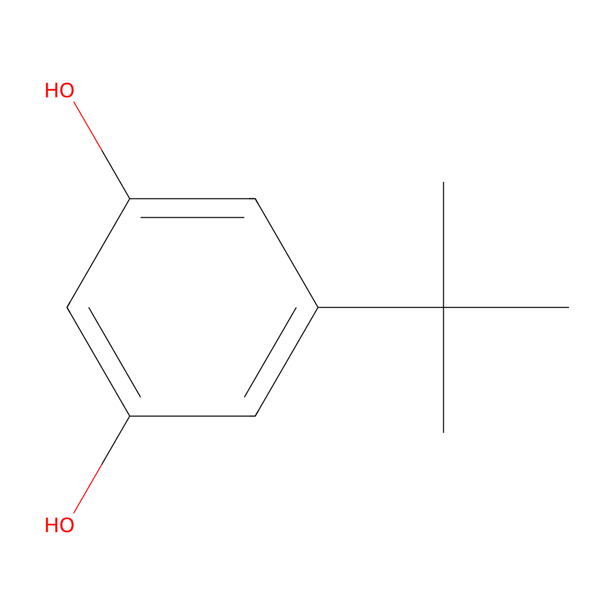 5-tert-Butylresorcinol molecular structure, CAS 3790-90-7
