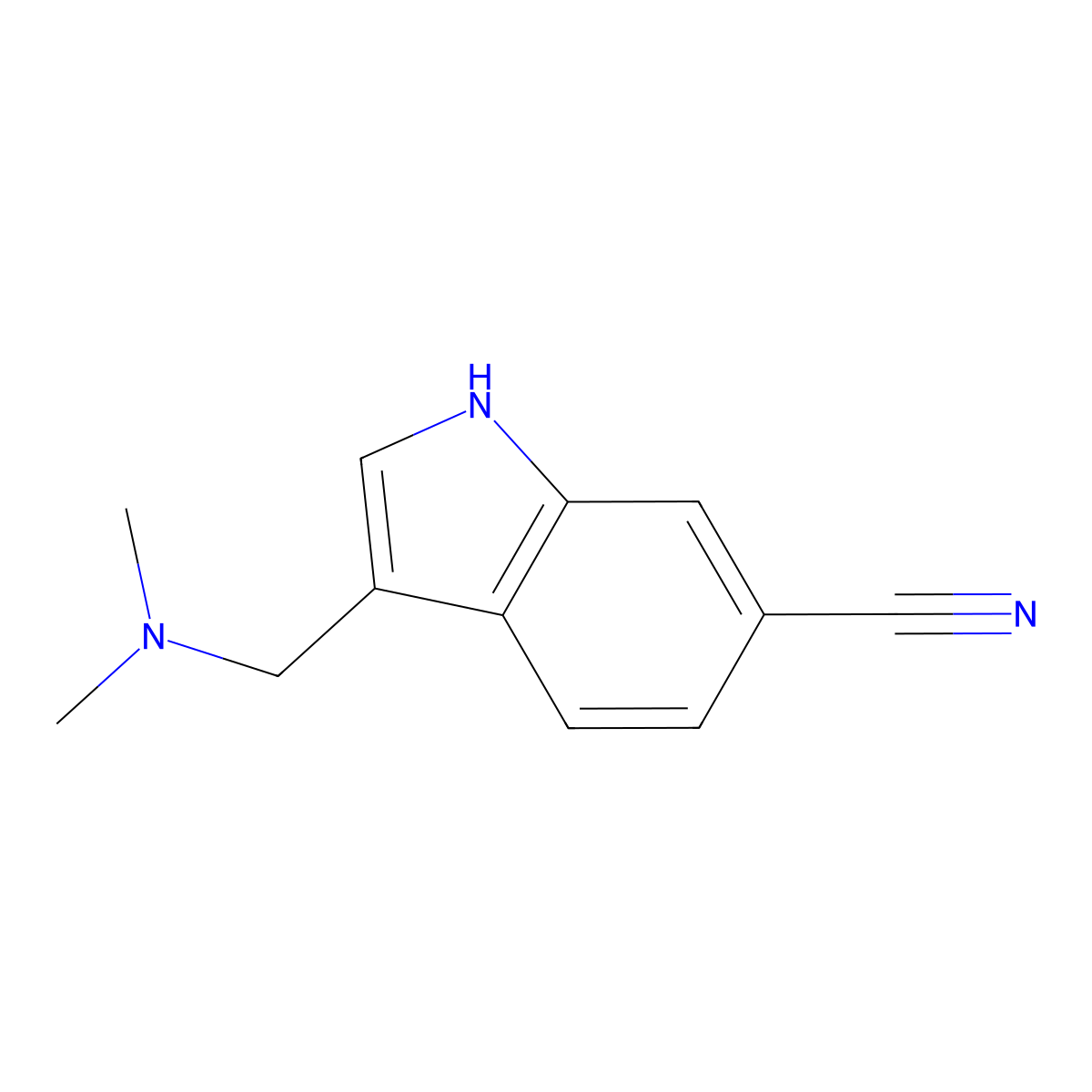 6-Cyanogramine molecular structure, CAS 379234-99-8