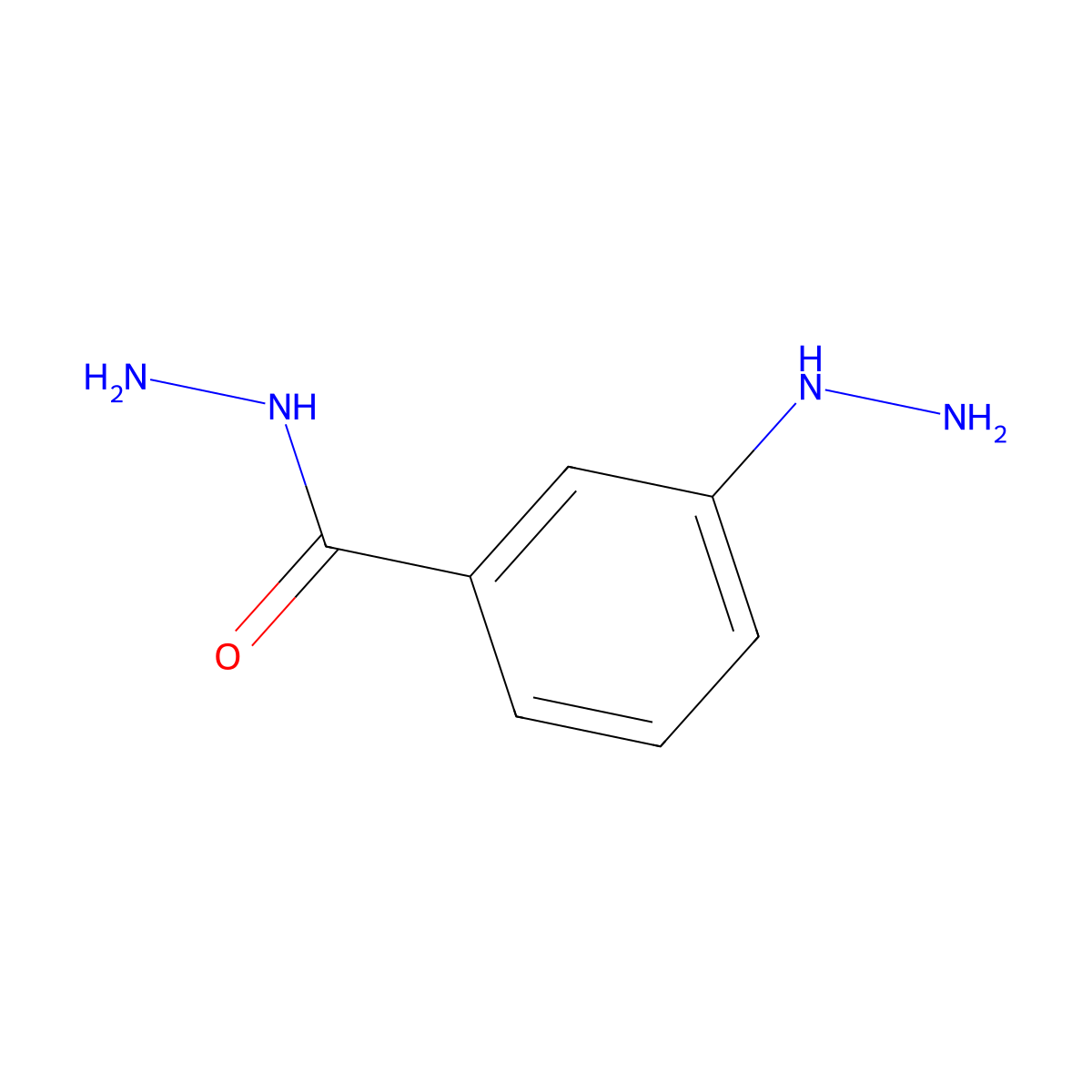 3-Hydrazinylbenzohydrazide molecular structure, CAS 379254-47-4