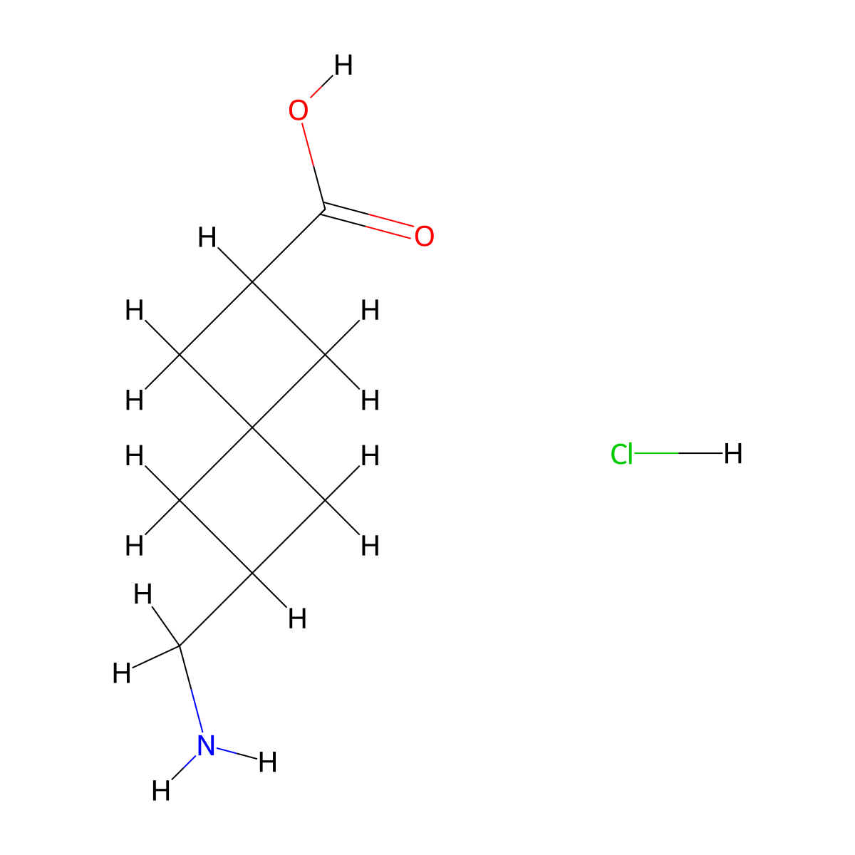6-(Aminomethyl)spiro(3.3)heptane-2-carboxylic acid hydrochloride molecular structure, CAS 37942-83-9