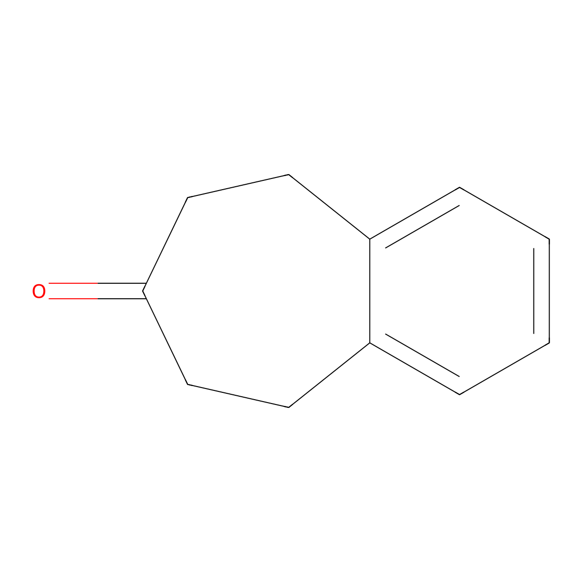5,6,8,9-Tetrahydro-7H-benzo(7)annulen-7-one molecular structure, CAS 37949-03-4