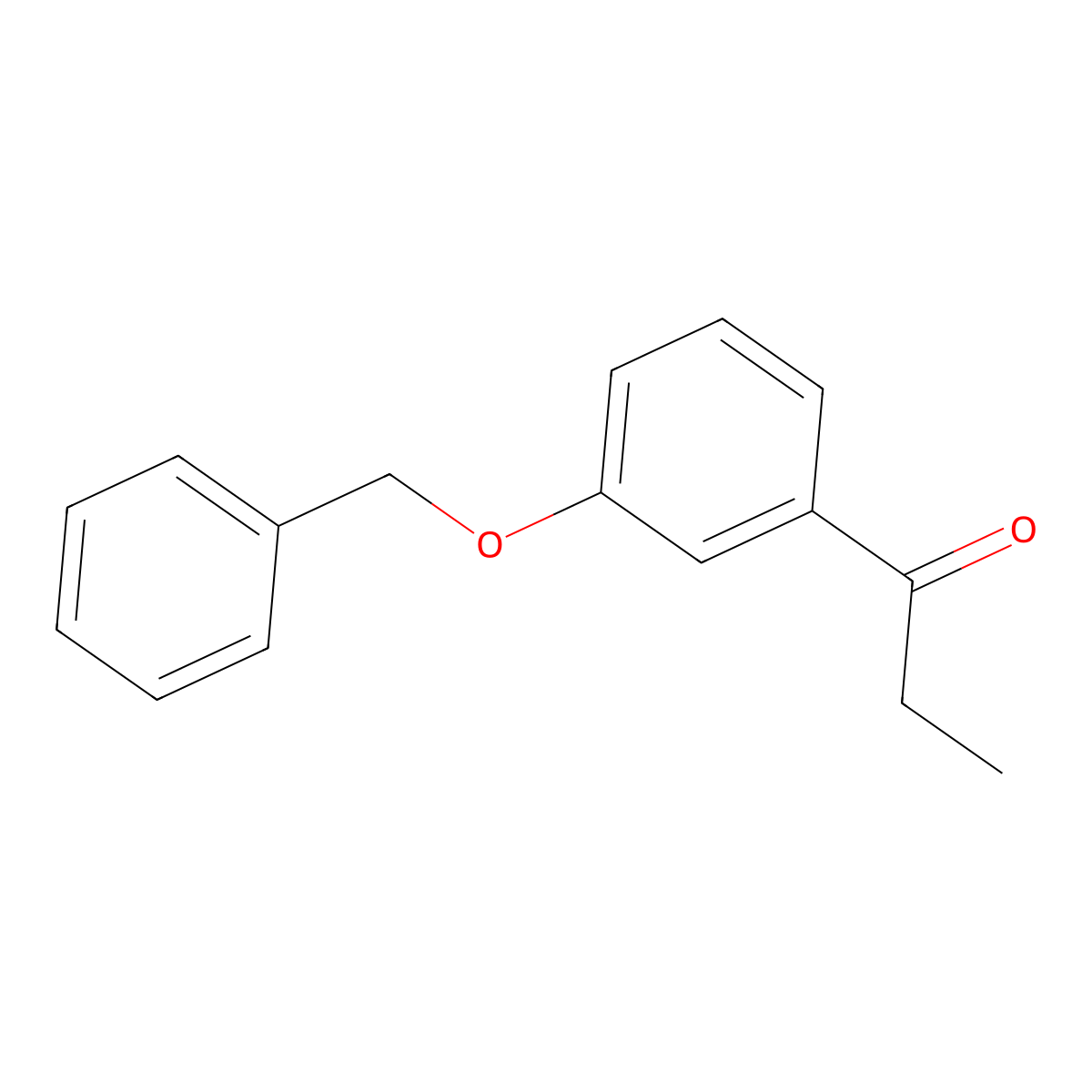 1-(3-(Benzyloxy)phenyl)propan-1-one molecular structure, CAS 37951-47-6