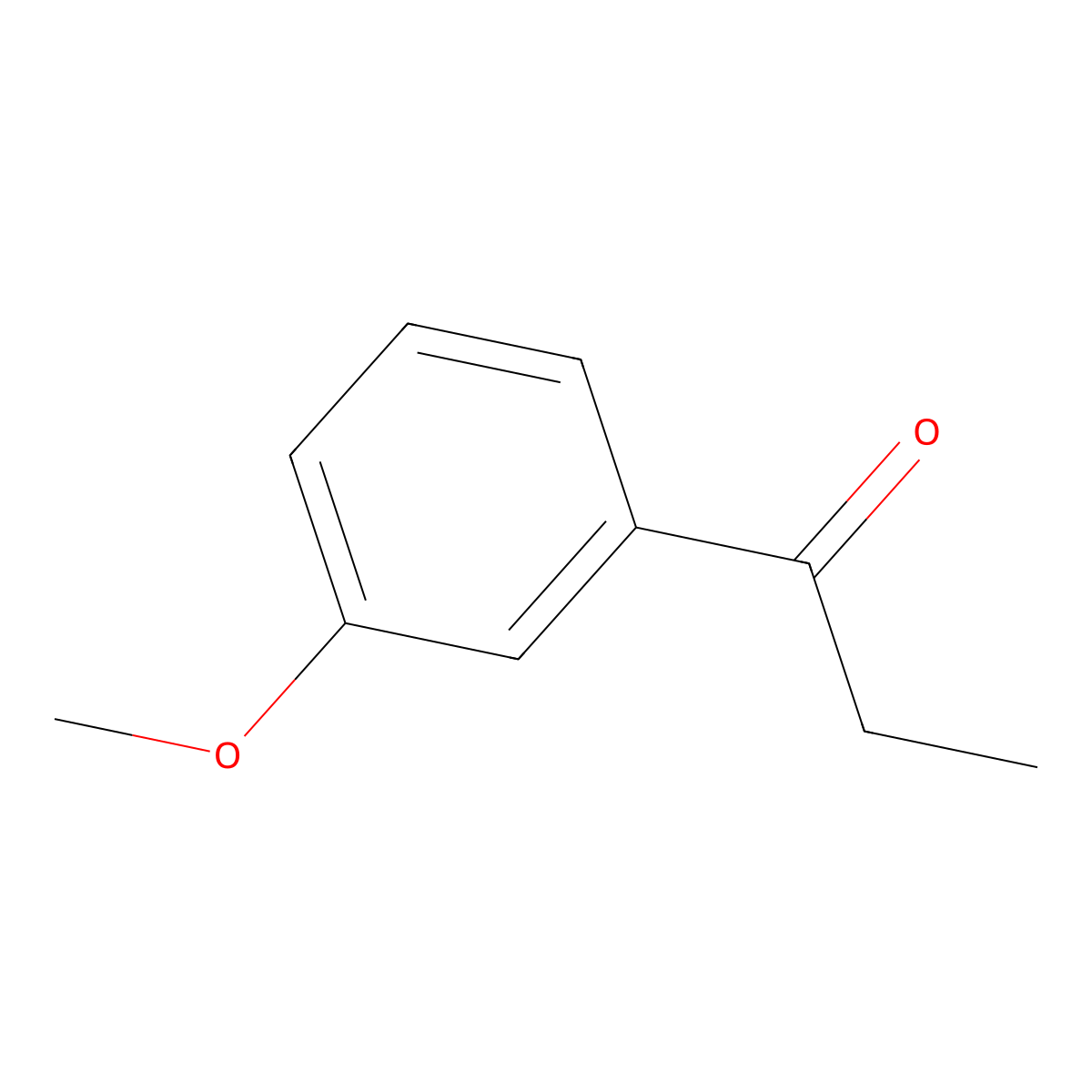 3'-Methoxypropiophenone molecular structure, CAS 37951-49-8