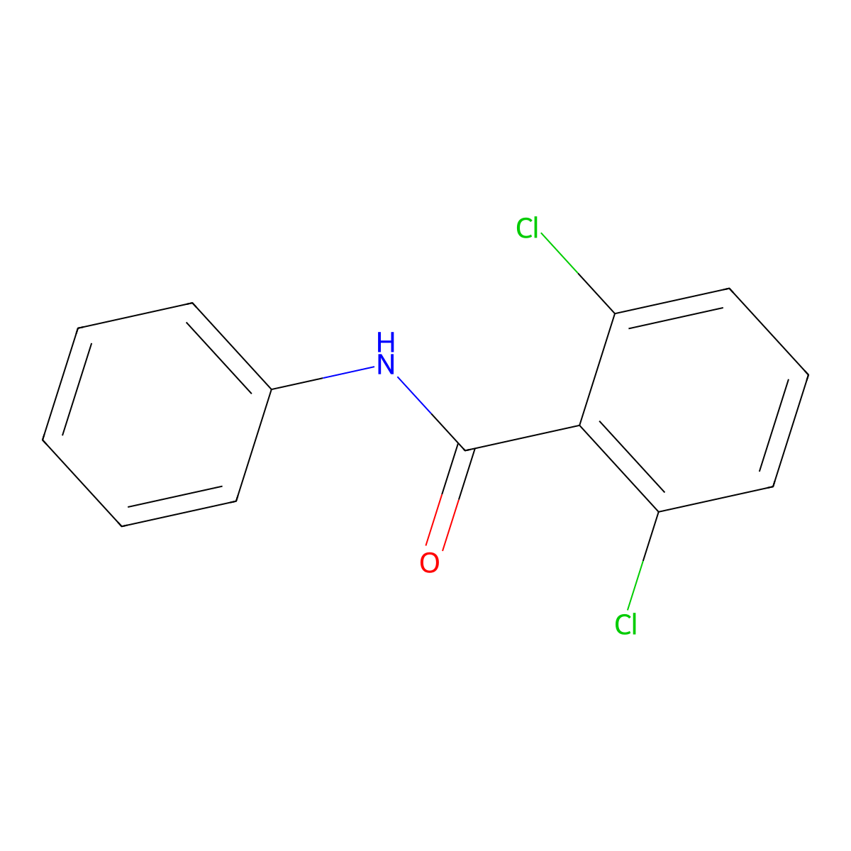 Benzanilide, 2,6-dichloro- molecular structure, CAS 3797-94-2