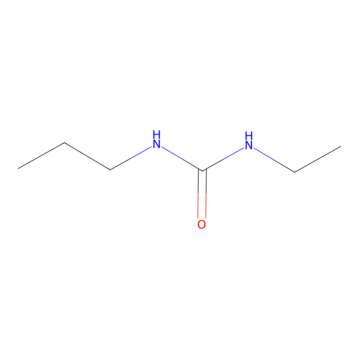Urea, 1-ethyl-3-propyl- molecular structure, CAS 38014-56-1