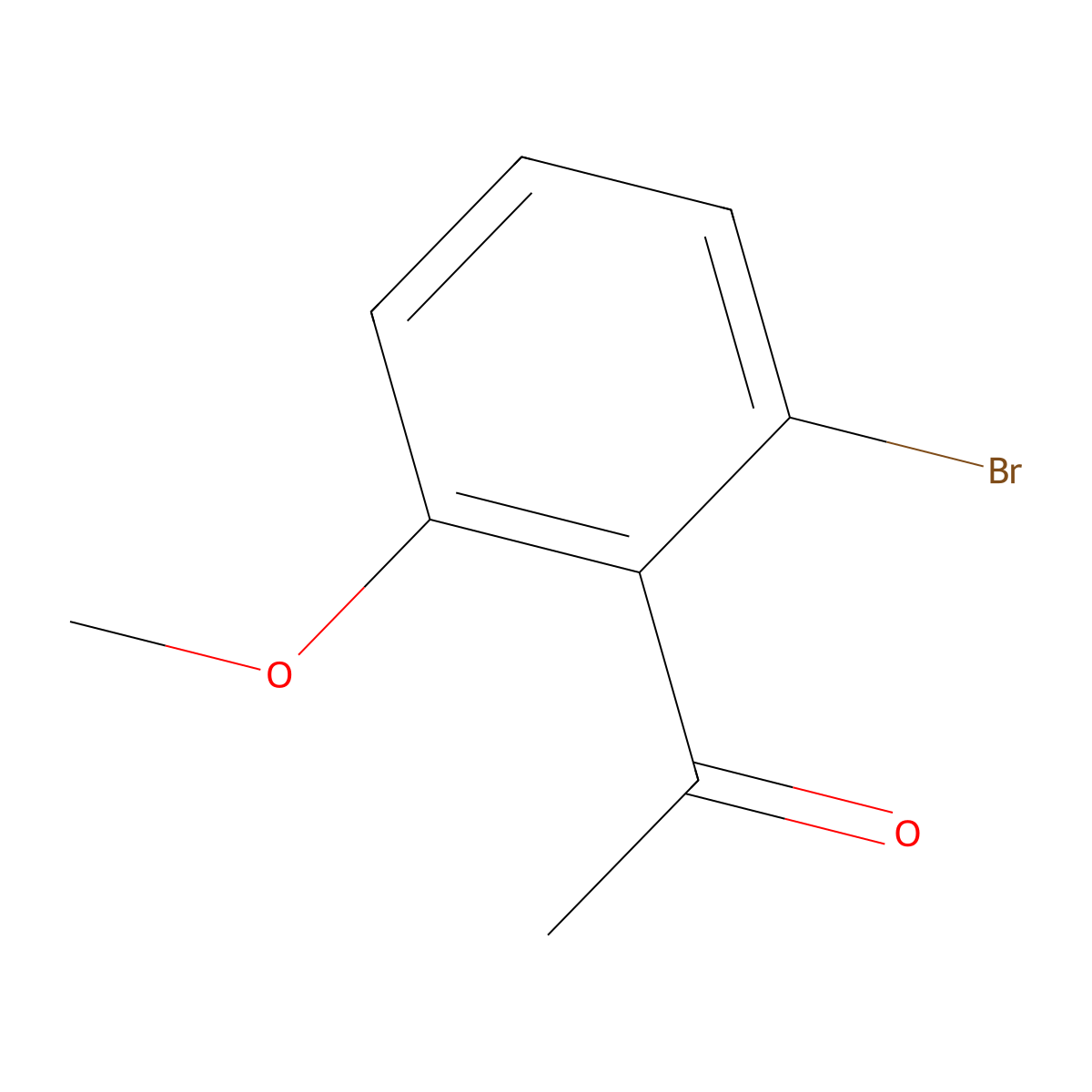 1-(2-Bromo-6-methoxyphenyl)ethanone molecular structure, CAS 380225-68-3