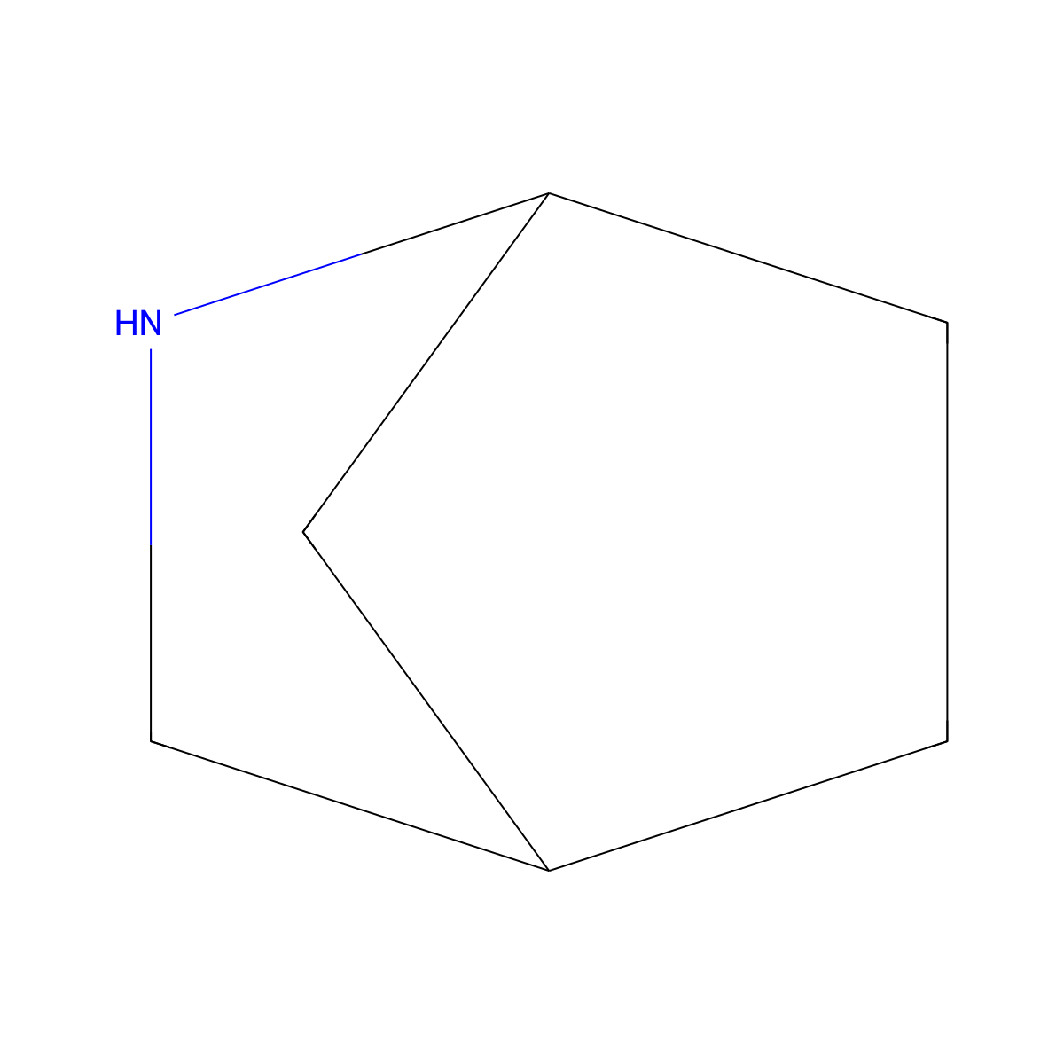 (1R,4S)-2-azabicyclo[2.2.1]heptane molecular structure, CAS 380228-01-3