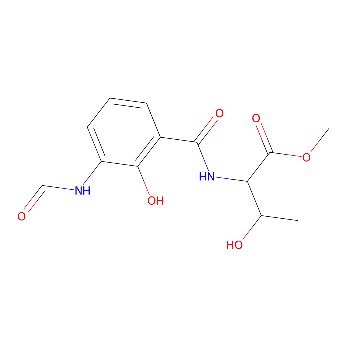 N--Formylantimycic acid methyl ester molecular structure, CAS 380228-43-3