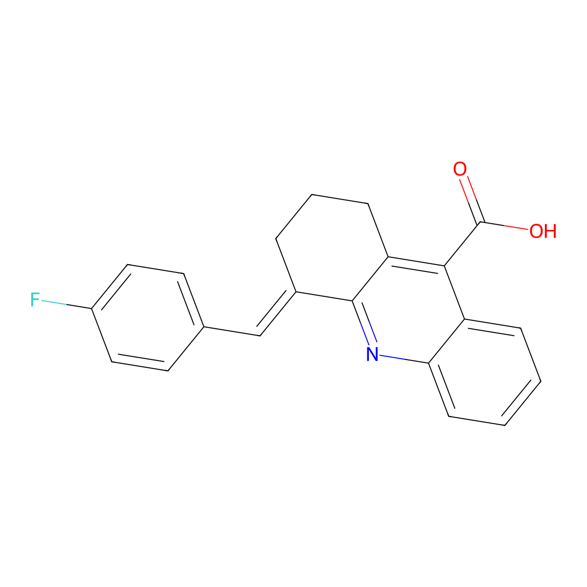C21H16Fno2 molecular structure, CAS 380437-34-3