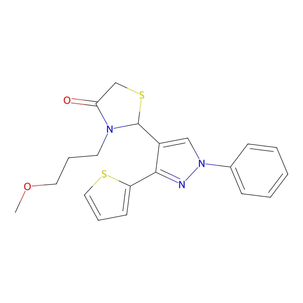 Antiviral Agent molecular structure, CAS 380458-45-7