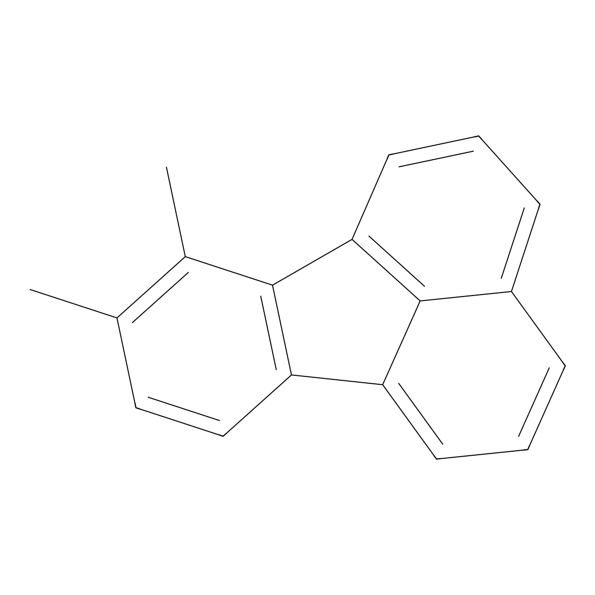 7,8-Dimethylfluoranthene molecular structure, CAS 38048-87-2