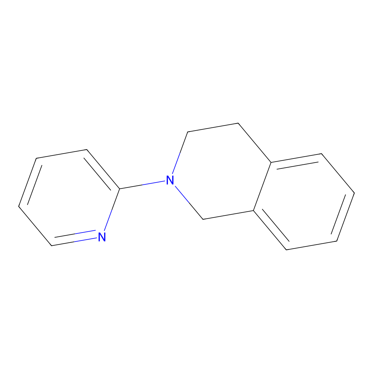 2-(Pyridin-2-yl)-1,2,3,4-tetrahydroisoquinoline molecular structure, CAS 380500-15-2