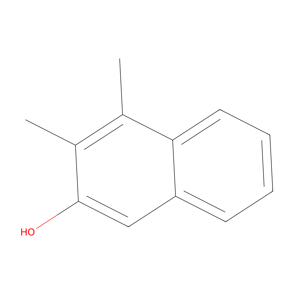 3,4-Dimethyl-2-naphthol molecular structure, CAS 380500-67-4