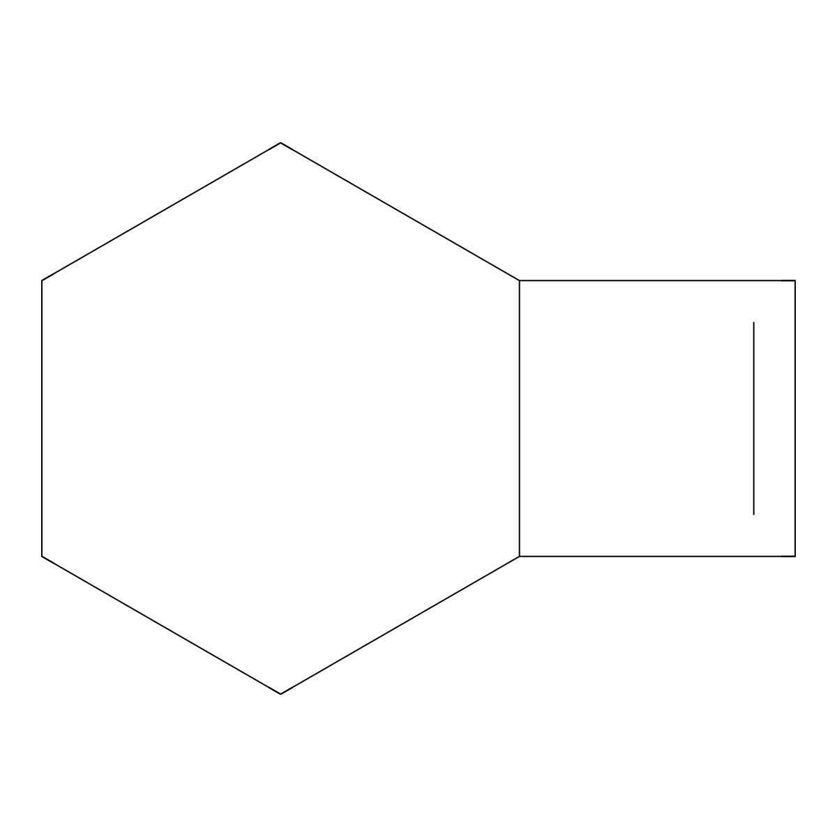 Bicyclo(4.2.0)oct-7-ene molecular structure, CAS 3806-82-4