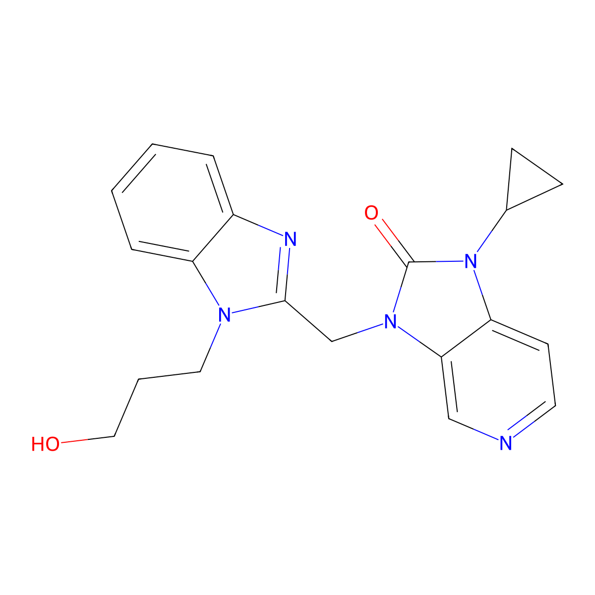 Bms 433771 molecular structure, CAS 380603-10-1