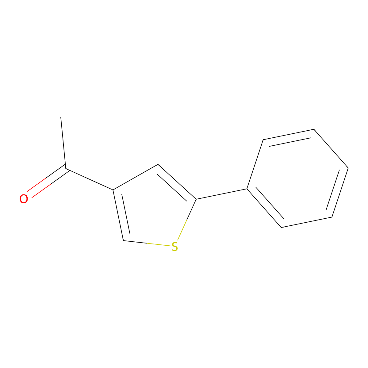 1-(5-Phenylthiophen-3-yl)ethanone molecular structure, CAS 38071-61-3