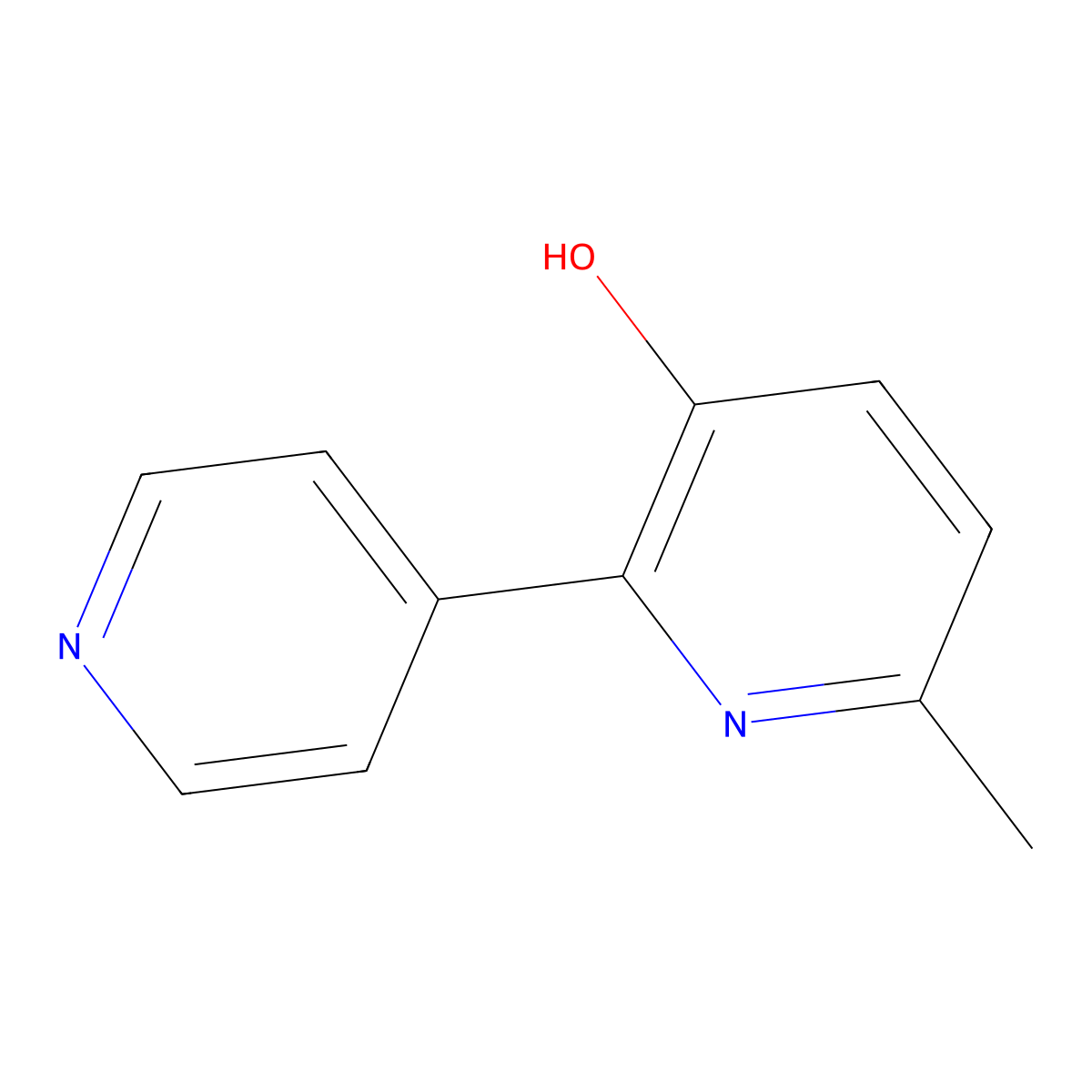 6-Methyl[2,4'-bipyridin]-3-ol molecular structure, CAS 380849-25-2