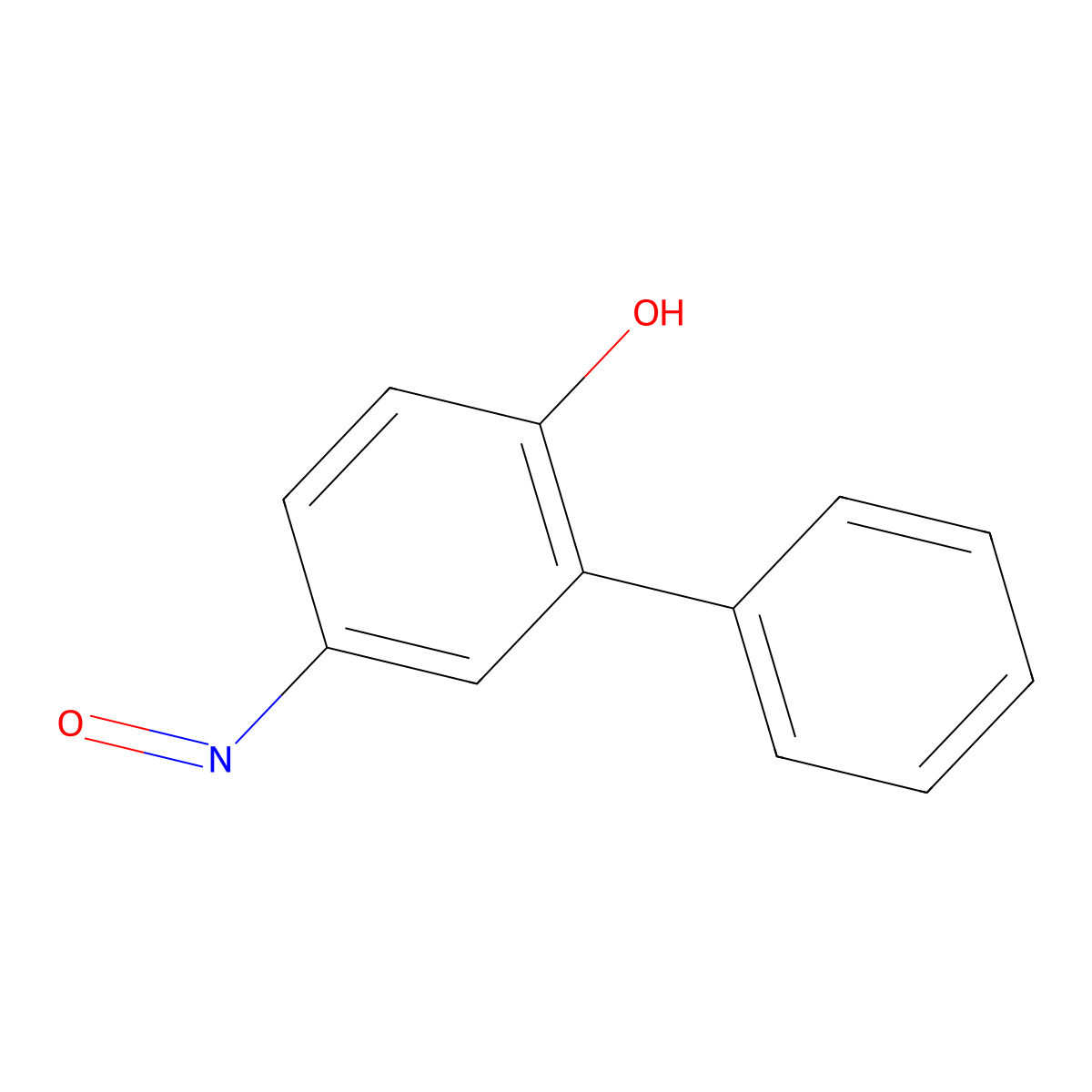 2-Phenylbenzo-1,4-quinone 4-oxime molecular structure, CAS 38104-96-0