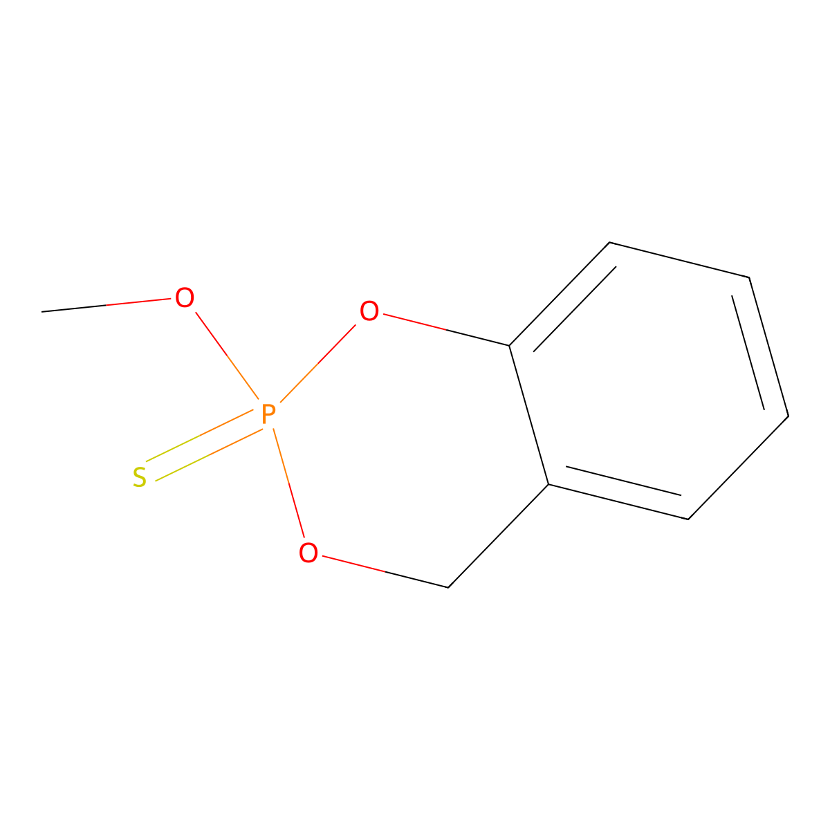 Salithion molecular structure, CAS 3811-49-2