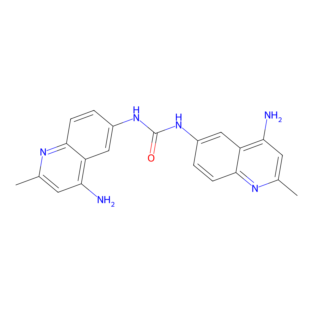 Aminoquinuride molecular structure, CAS 3811-56-1