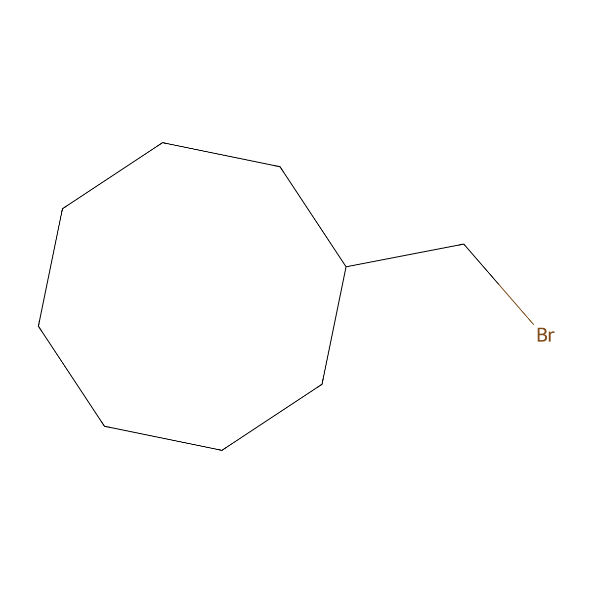 (Bromomethyl)cyclooctane molecular structure, CAS 3814-33-3