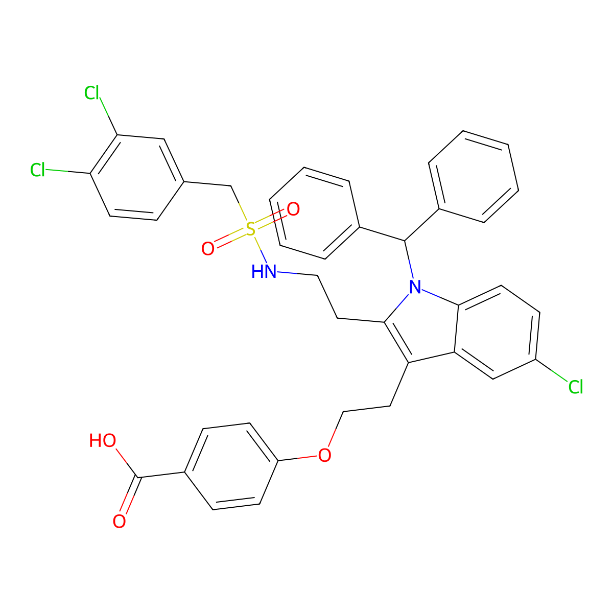 Ecopladib molecular structure, CAS 381683-92-7