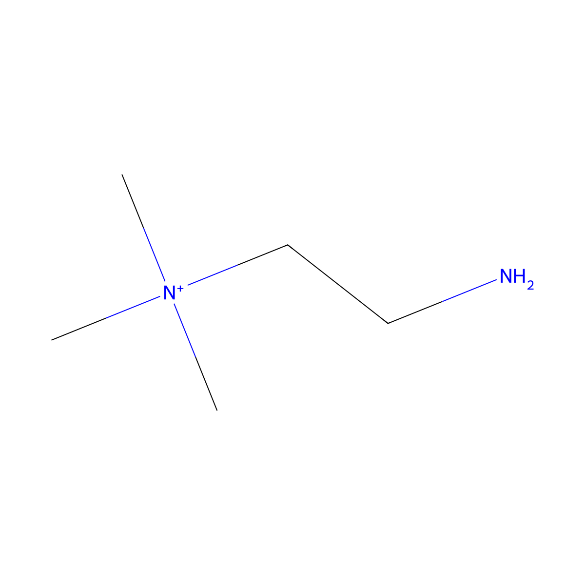 Aminocholine molecular structure, CAS 38170-37-5